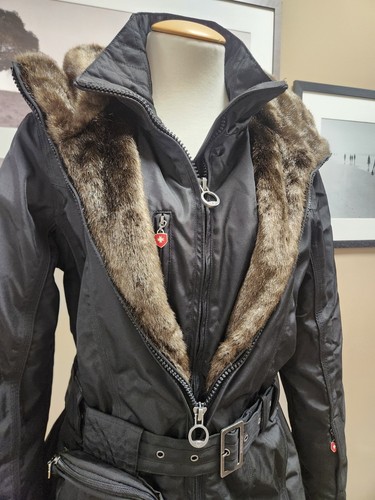 WELLENSTEYN ZERMATT Lang schwarz Gr.M RainbowAirTec Winterjacke Warm- wie neu - Bild 3 von 16