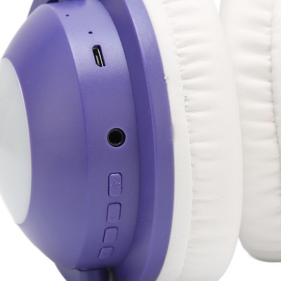 Cat Ear Bluetooth Headset Stereo Cute High Sensitivity Built In Mic Adjustable