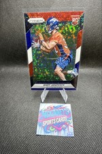 2016 Panini Prizm - Rookie Andy Janovich #217 Red White & Blue Disco Prizm (RC)