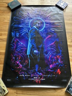 Rare John Wick 3 Bus Shelter Oversized IMAX One Sheet Movie Poster 48x70”