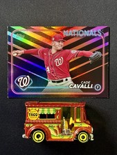 2024 Topps Update Series CADE CAVALLI #US126 Holiday Foil Nationals