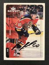 1998-99 Upper Deck MVP #85 Pavel Bure Florida Panthers SIGNED AUTO