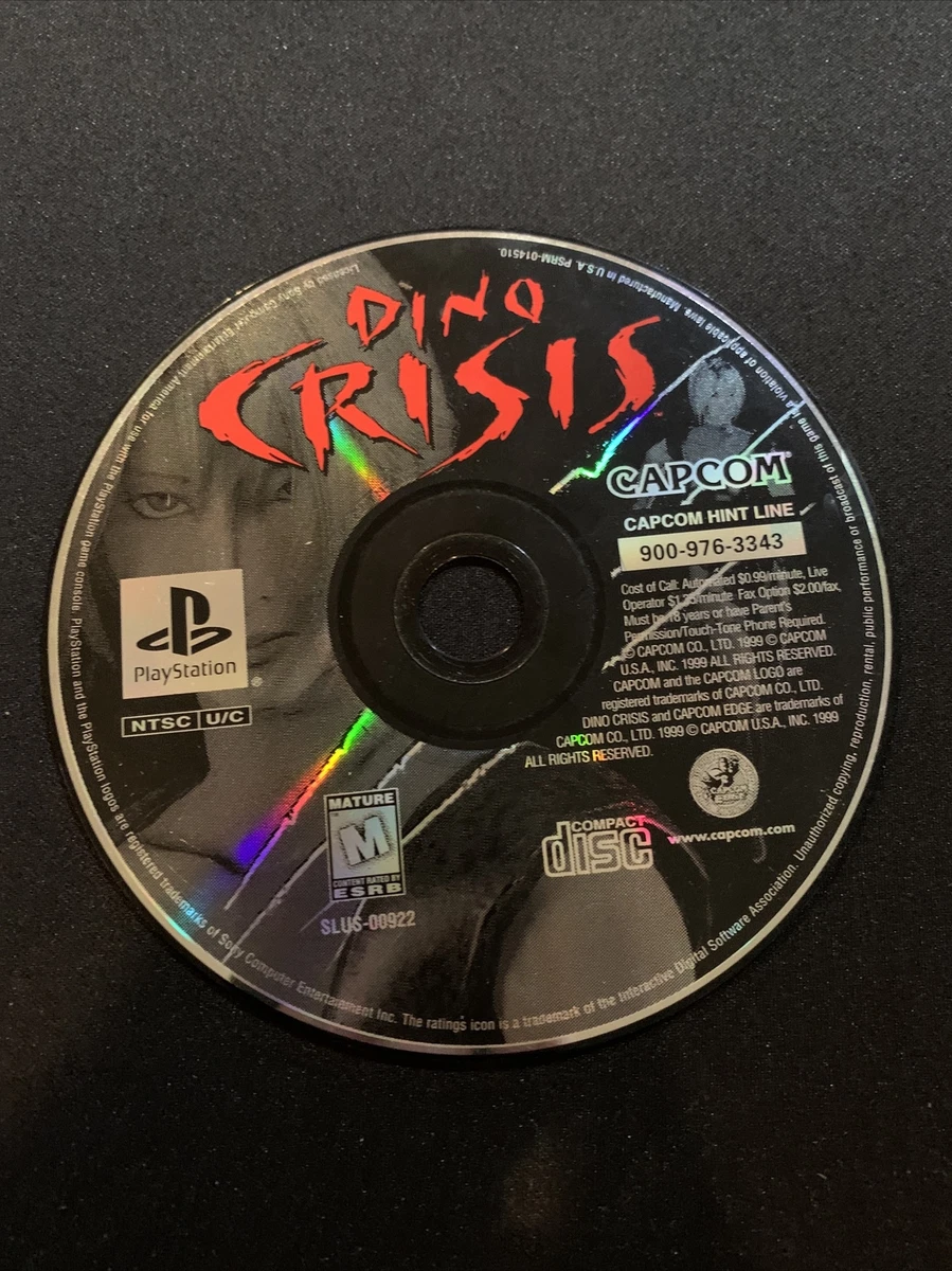 Disque Démo Dino Crisis – Sony PlayStation 1 (1999) – Testé
