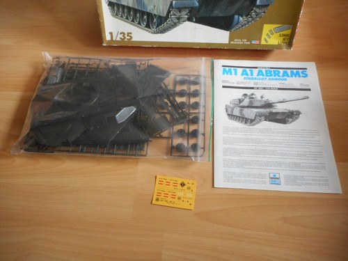 Modelkit ESCI / ERTL M1A1 Abrams Staballoy Armour on 1:35 in Box - Imagen 2 de 2