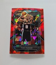2022-23 Prizm Basketball Tony Parker Red Cracked Ice #299