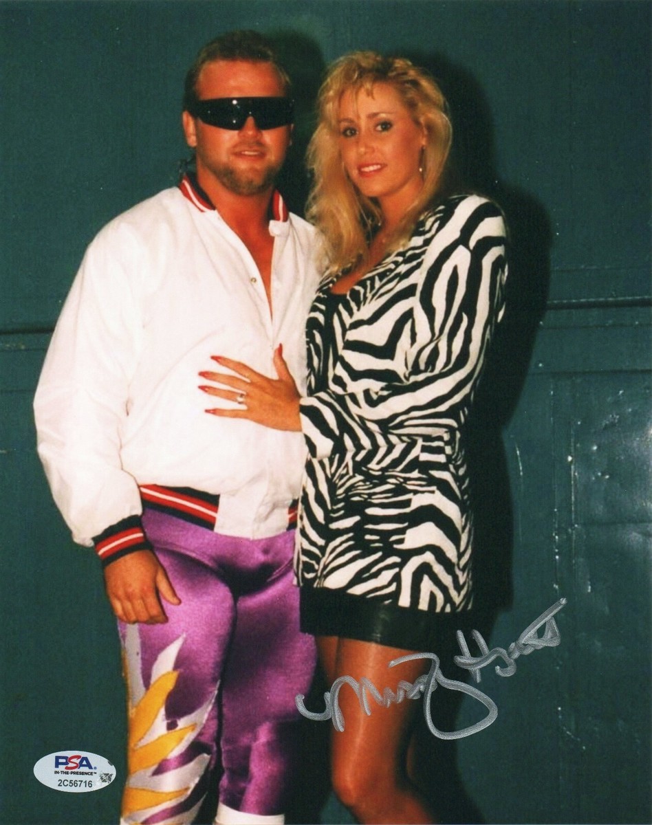 Missy Hyatt WWF WWE WCW Signed Autograph 8x10 Photo #5 w/ PSA COA