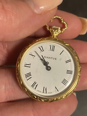 Diantus Taschenuhr für Bastler kann die nicht aufziehen