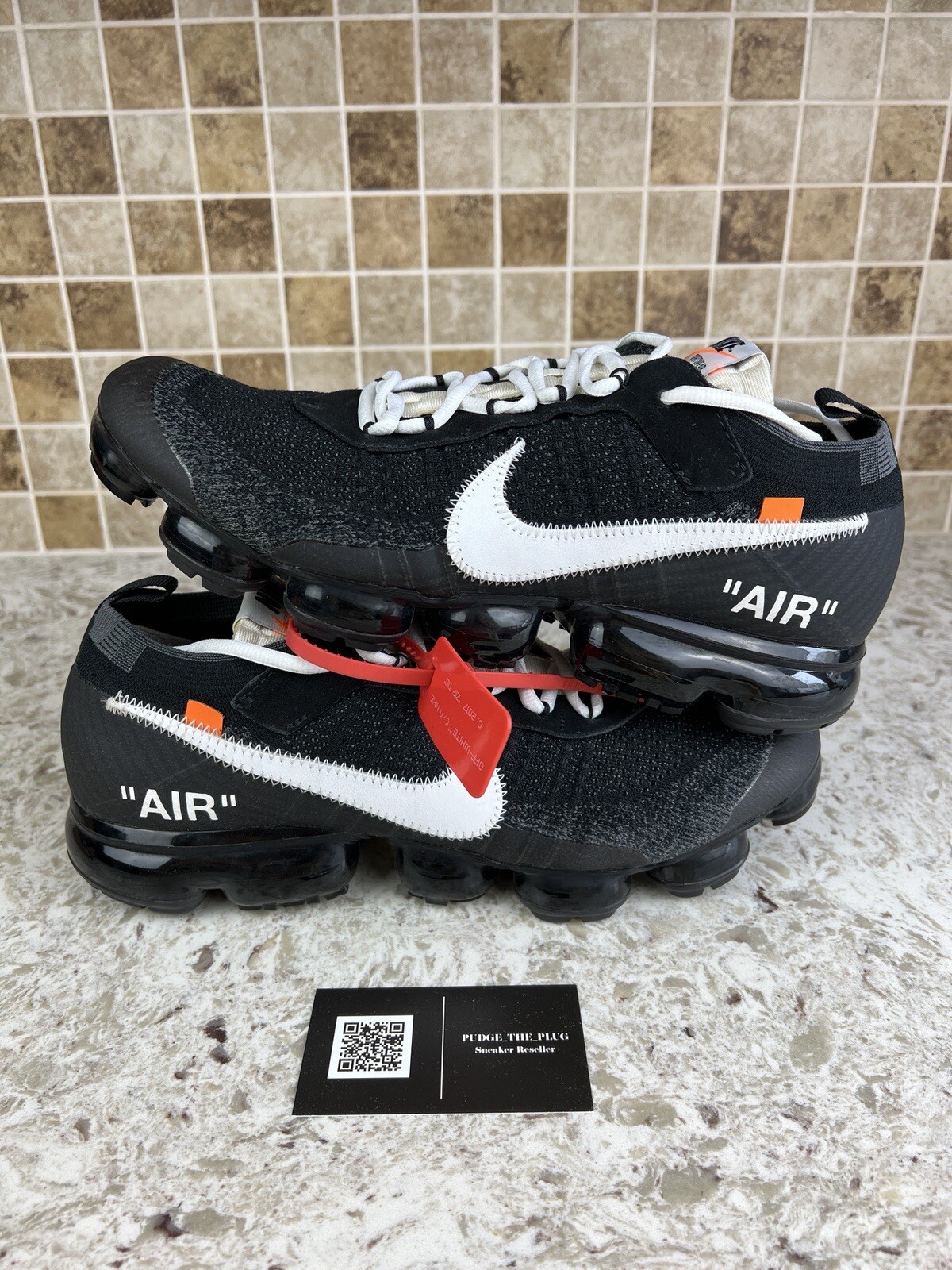 OFF WHITE X NIKE Taglia 12 Nike Off White x Air VaporMax The Ten INDOSSATE UNA VOLTA