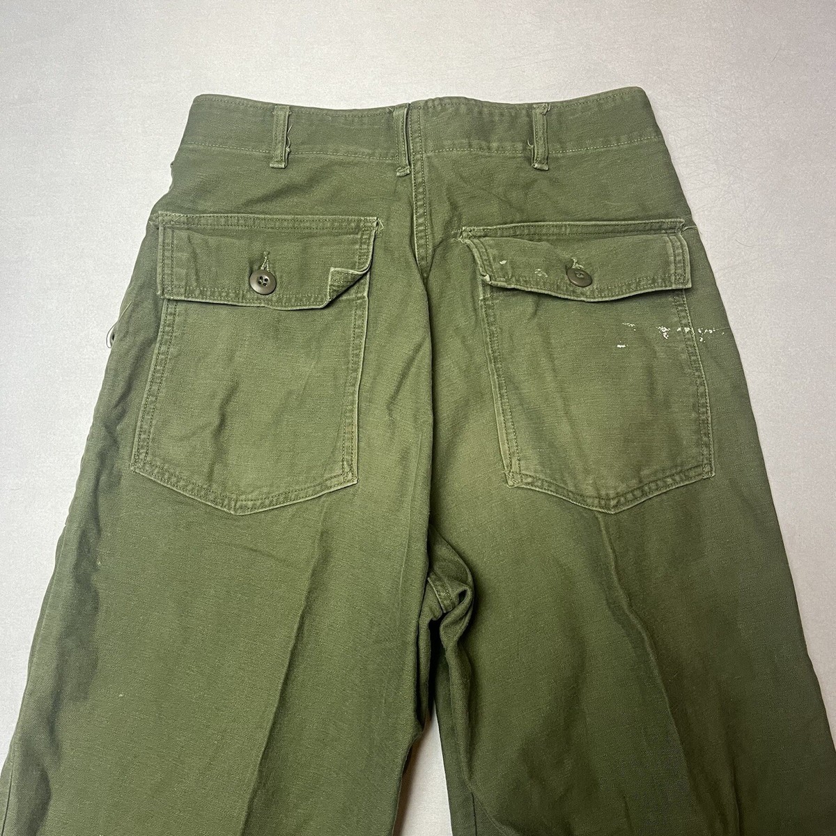 60s us army baker pants 30×31 US ARMY] Military Baker Pants [1960s] Vintage Military Baker
