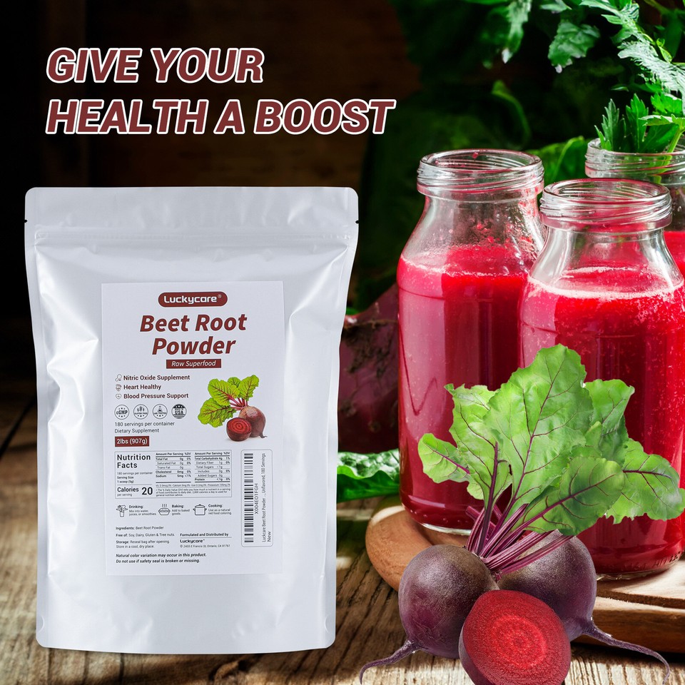 2 lb Organic Beet Root Powder (Beta Vulgaris) Non-GMO, New 2 lb Organic Beet Root Powder (Beta Vulgaris) Non-GMO, New