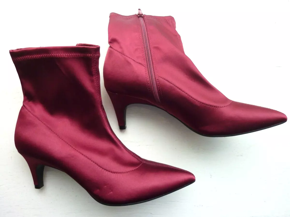 M&s red deals ankle boots