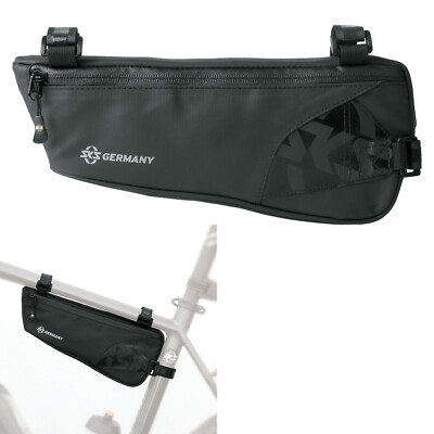 SKS Rahmentasche Fahrrad Tasche Rahmen  Explorer Edge schwarz 1ltr. 28x6x12 cm