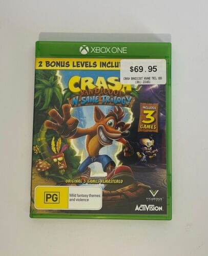 Crash Bandicoot N Sane Trilogy (Xbox One, 2018) - Picture 1 of 4