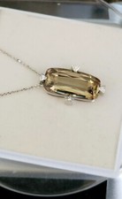 Certified Diaspor, Csarite Necklace with Diamonds