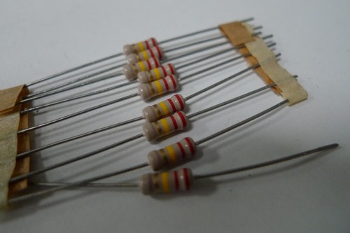 Resistor Metal Film Philips 5% X5 Off Original Vintage Resistors Drop Down Menu - Picture 481 of 657