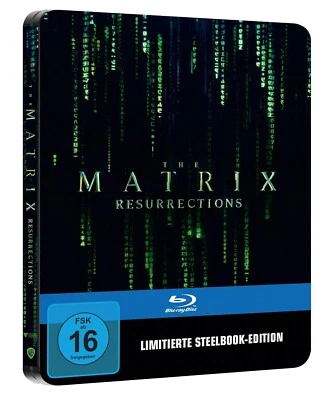 Matrix Resurrections - Teil: 4  (2021)[Blu-ray im Limited Steelbook/Neu/OVP] - Bild 1 von 4