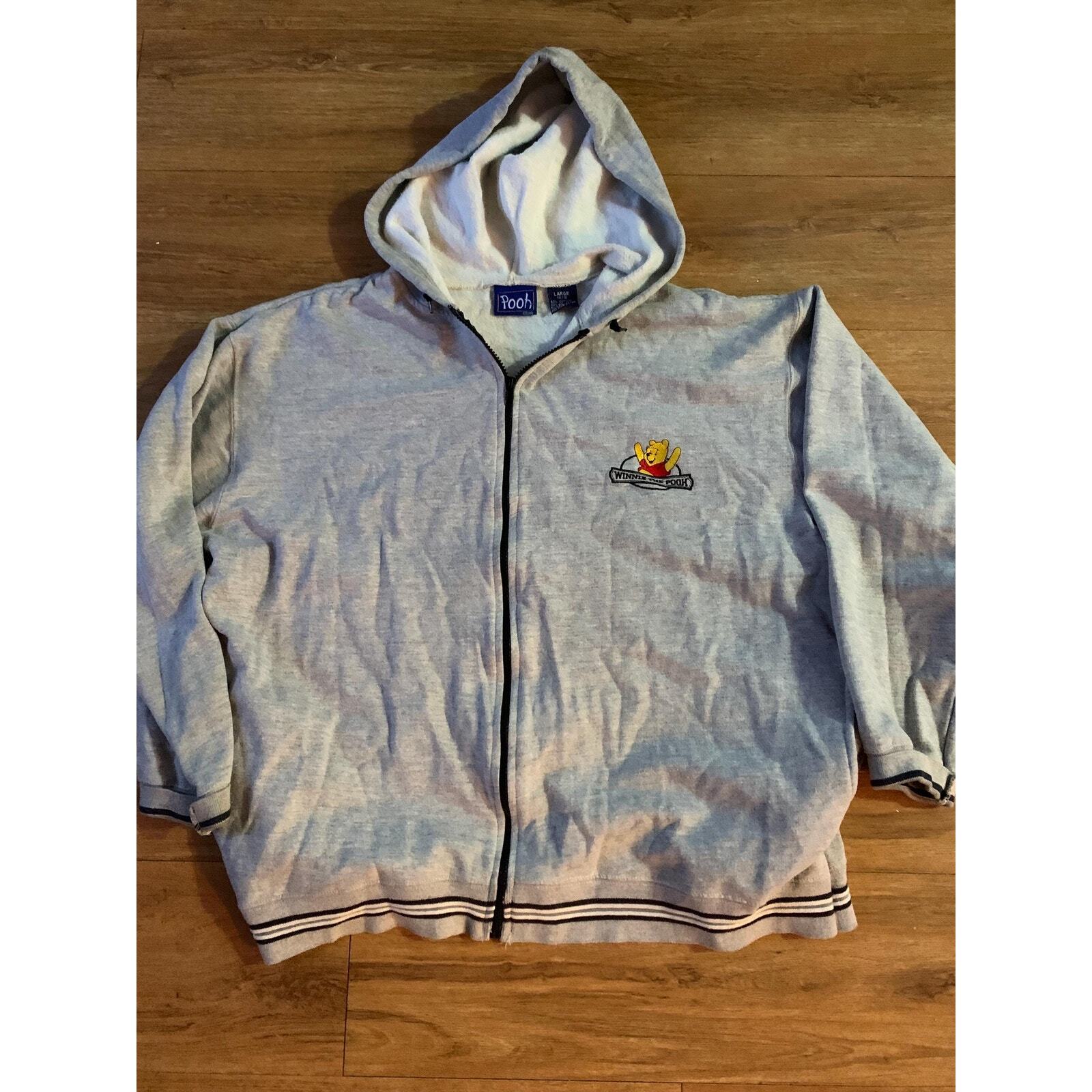 Vintage Winnie the Pooh Hoodie size large 1990s 8… - image 1