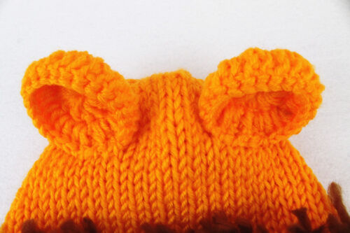 Lion Crochet Knit Newborn Baby Girls Boys Costume Photo Photography Prop Outfits - Picture 3 of 7