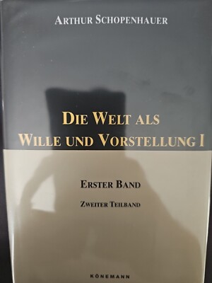 Cloth Bound Pocket Ser.: Die Welt Als Wille II by Arthur Schopenhauer (1998,...