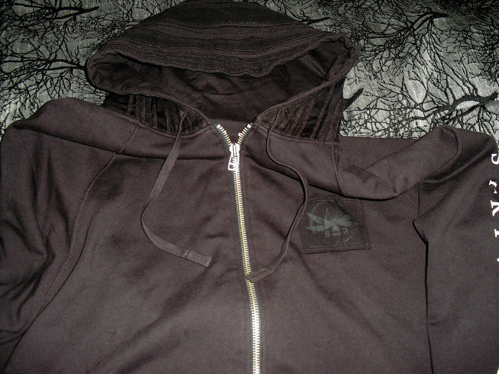 FILA Prezzo consigliato $180 00! Felpa con cappuccio e zip intera Strivers Row Chaos taglia XXXL (3XL) colore nero