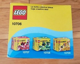 Lego 10706, Blue Creative Box 78 pcs, Authentic, NEW FACTORY SEALED!