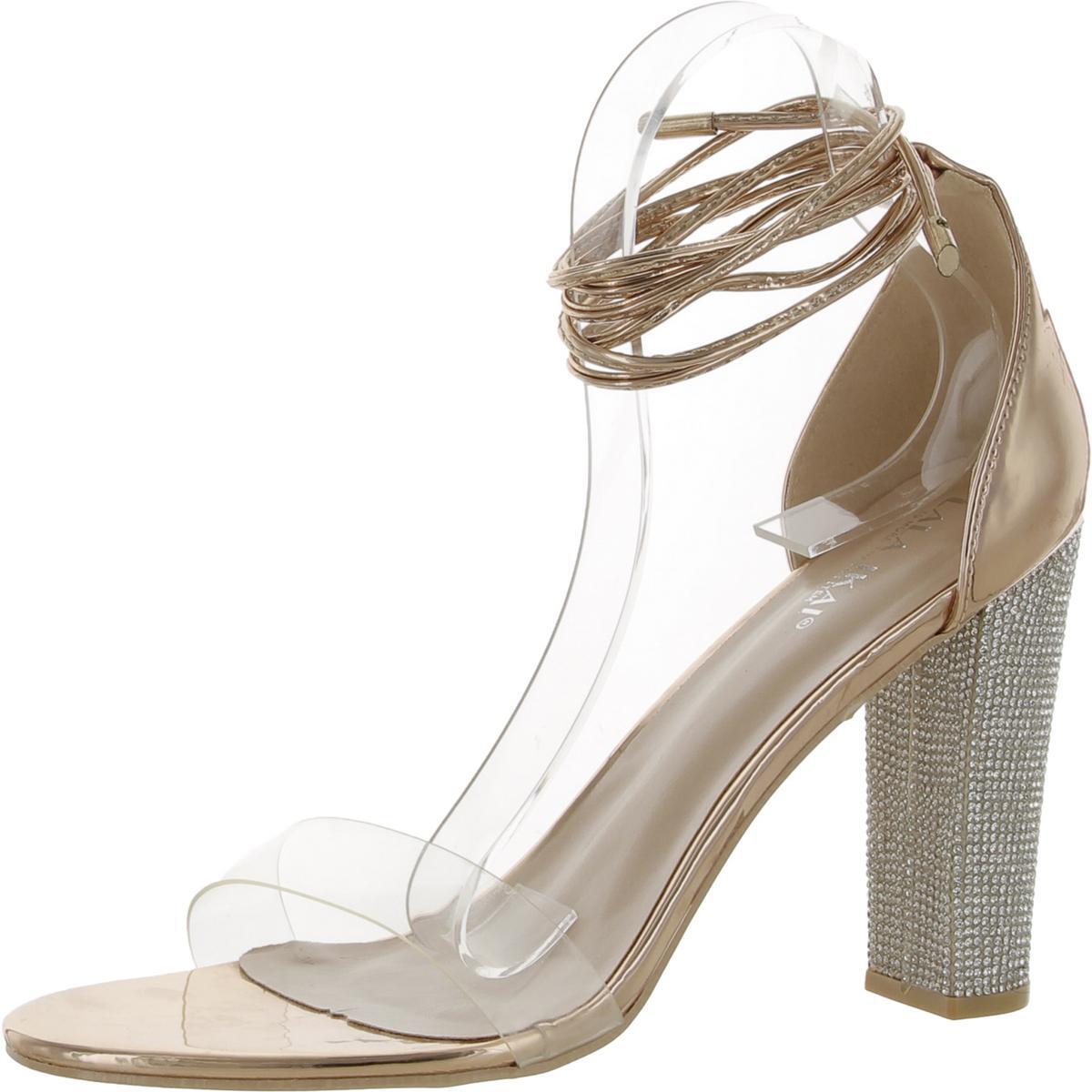 Женские бронзовые босоножки на зеркальном каблуке LALA IKAI средний размер 405 BM BHFO 2908 2290₽