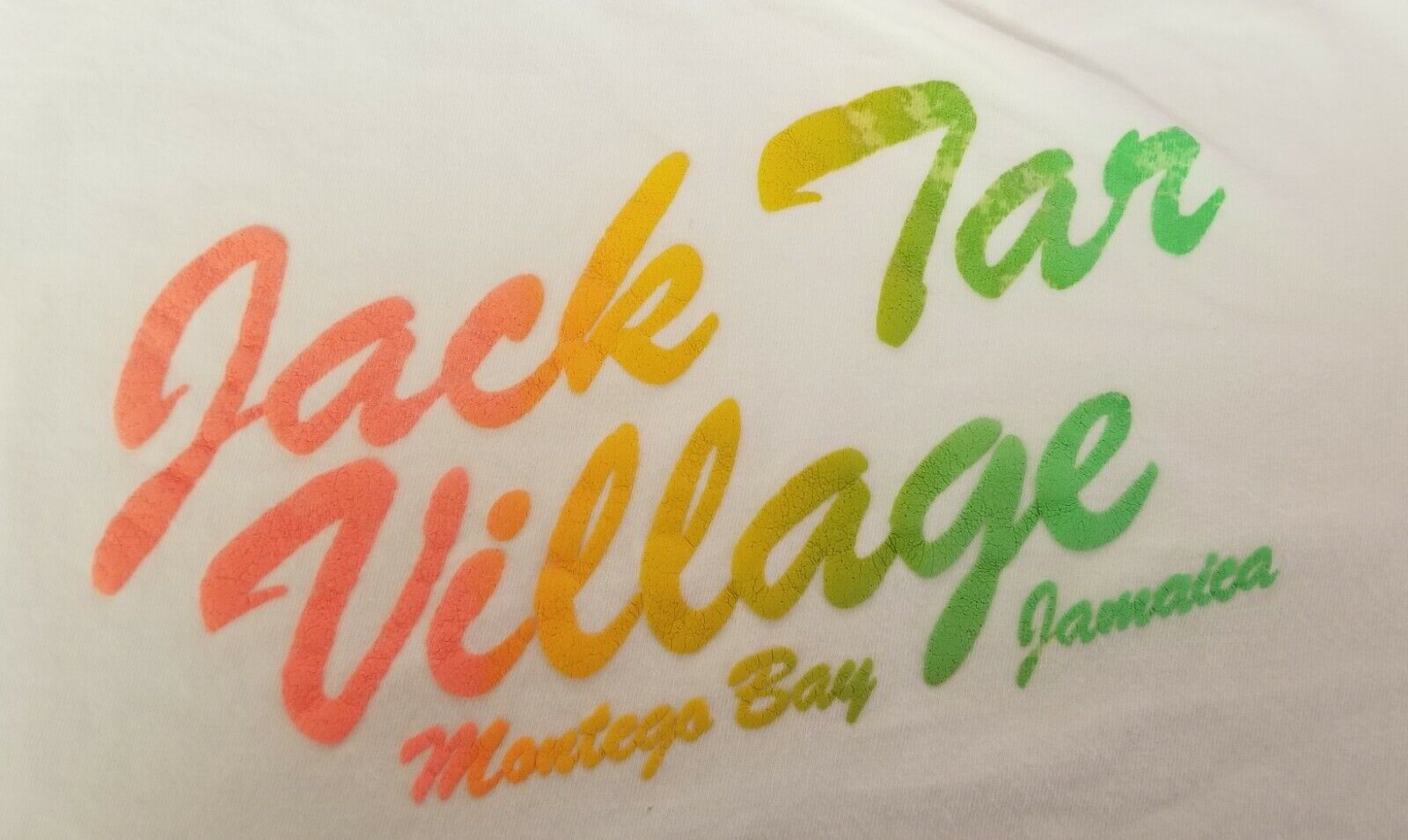 Vintage Jack Tar Village Jamaica Crop Top 1980s S… - image 2