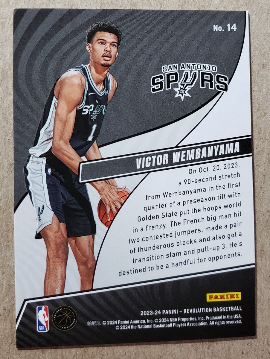 2023-24 Panini Rookie Revolution Victor Wembanyama RC #14 San