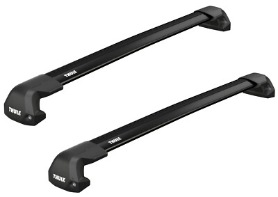 Thule Roof Rack Edge Fixpoint WingBar Edge Black for MB B-Class Hatchback