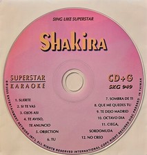 949 SHAKIRA    SUPERSTAR KARAOKE CDG DISC