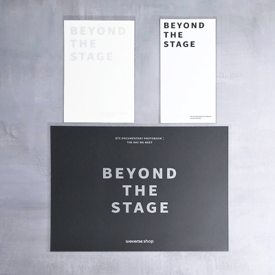 BTS Beyond The Stage Documentary Photobook POB Weverse Apple Music