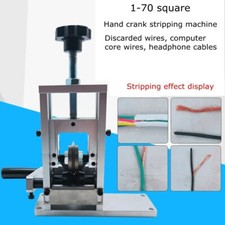 New hand-cranked scrap wire stripping machine old wire and cable household wire
