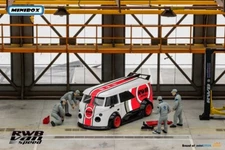 MINIBOX  T1 Van Germany / Japan / Argentina / Portugal Diecast 1:64 Scale Model