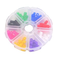 Dental Silicone Instrument Color CODE RING Band Autoclavable Small Asstd 160 Pcs