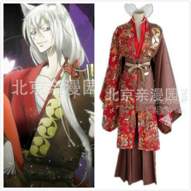 Anime Kamisama Kiss Tomoe Kimono Cosplay Costume Clothes Kamisama Love/  Hajimemashita Yukata Kimono Wig Tail Shoes Cosplay - Cosplay Costumes -  AliExpress