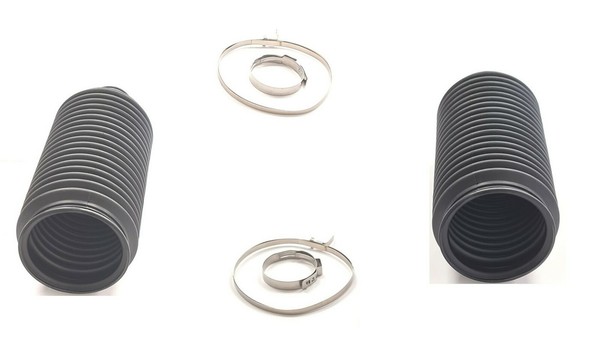 2X Manschette Servolenkung Gummibalg FüR Toyota Land Cruiser 3.0TD KDJ90/KDJ95-image