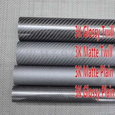 3K Carbon Fiber Tube OD 6 8 10 12 14 16 18 20 22 23 24 26 25 27 30 32 40 L 500MM