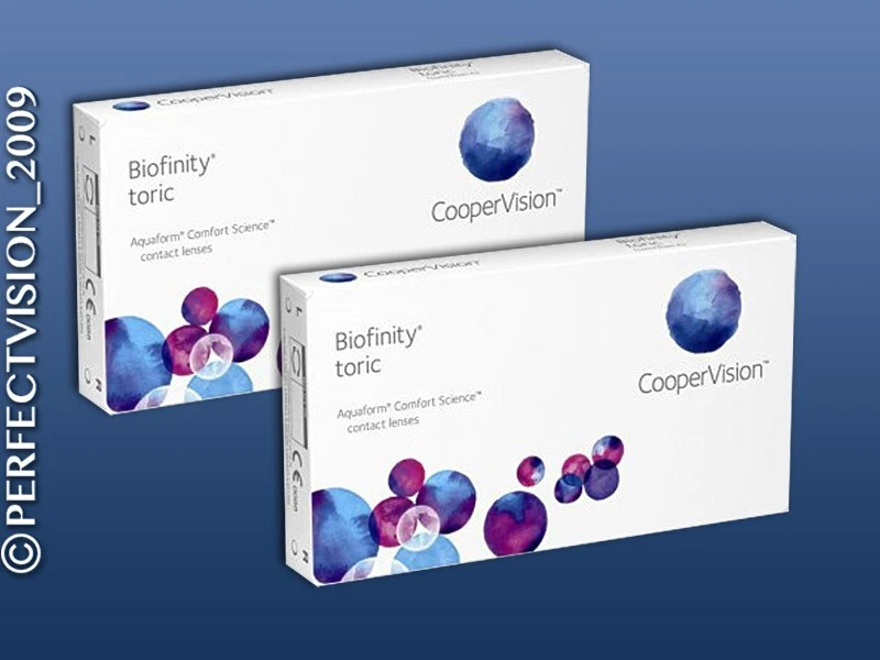 COOPERVISION Biofinity Toric for Astigmatism Torische - Monatslinsen Cooper Vision 2x3 Stück