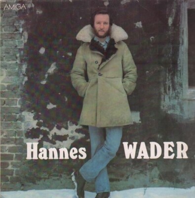 Hannes Wader BLUE LABELS Amiga Vinyl LP