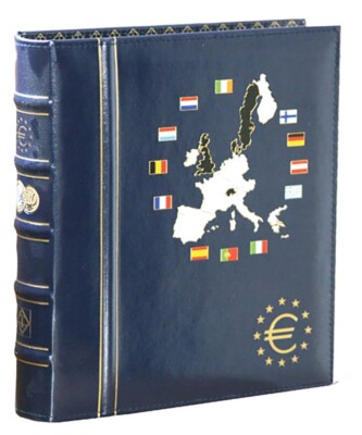 Münzalbum für Euro Währung für die ersten 12 Nationen - Band 1
