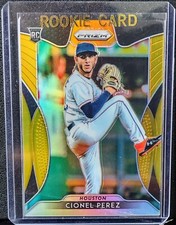 2019 Panini Prizm Cionel Perez RC Gold Prizm #ed 8/10 #185 Houston Astros