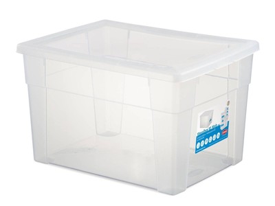 Transparent Visualbox XLHigh 40x30x24 Stefanplast