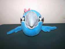 BLUE ANGRY BIRDS 8" RIO PLUSH 2011 COMMONWEALTH NO SOUND ONE