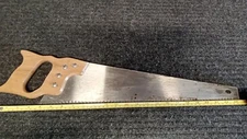 Vintage Saw Corp Hand Saw/ Wood Handle Very Nice