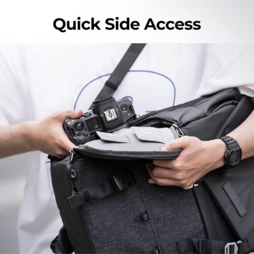 K&F Concept 20L Camera Backpack Bag Photographers Large Capacity Case for Canon - Picture 6 of 13