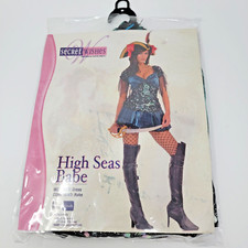Secret Wishes High Seas Pirate Babe Pirate Adult Halloween Costume cosplay SMALL