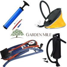 Manual Air Pump Hand Or Foot Bellows Type T-Bar Single Cylinder Camping Tools