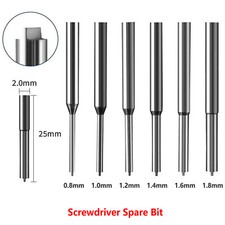 T-Shaped Screwdriver Spare Bit Non-Slip Screwdriver Spare Bit Watch Repair Tool
