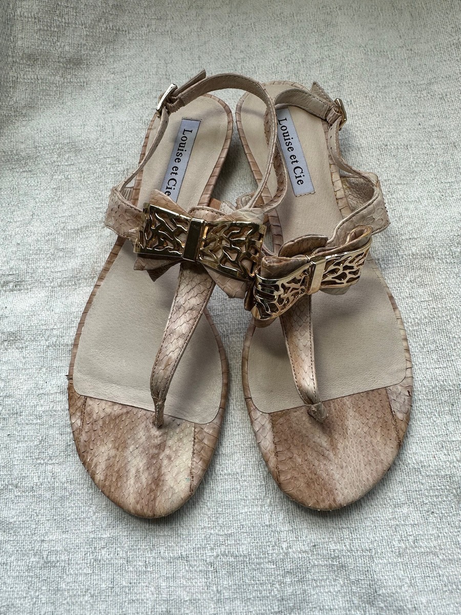 Women sandals LOUISE ET CIE Amazon.com | LOUISE ET CIE JERILYN Adjustable Straps Buckle  main image 4
