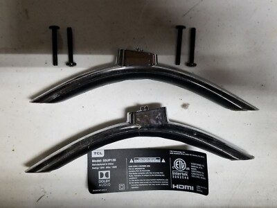 Stand Base Legs and Screws TCL 55UP130 , 50UP130 tv feet